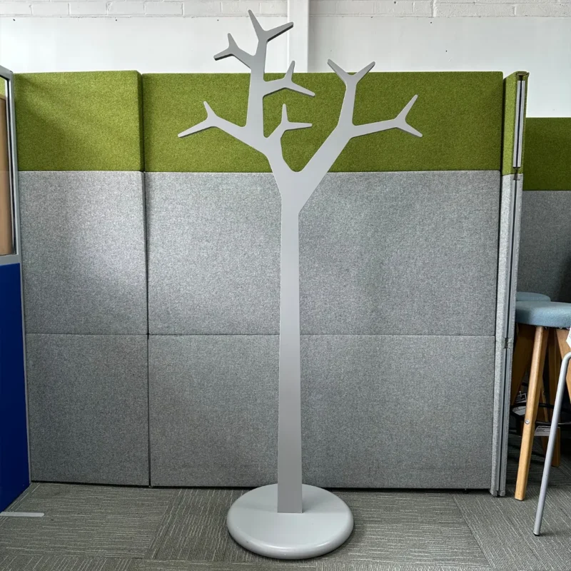 Grey Wooden Tree Shaped Coat Hanger