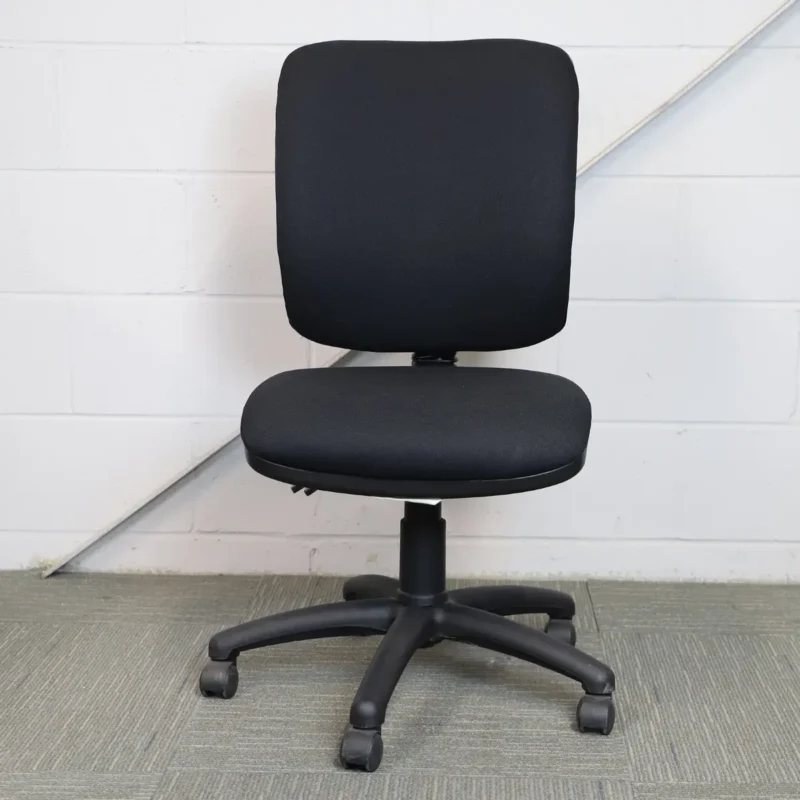 Black Operators Chair with Black Star Base