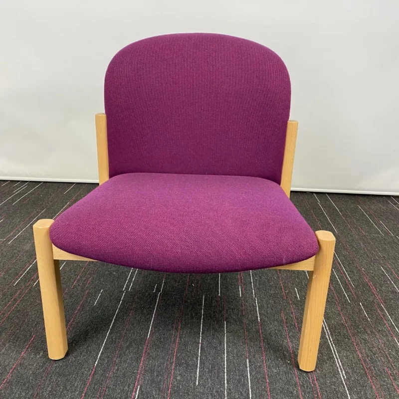 Purple Reception Chair