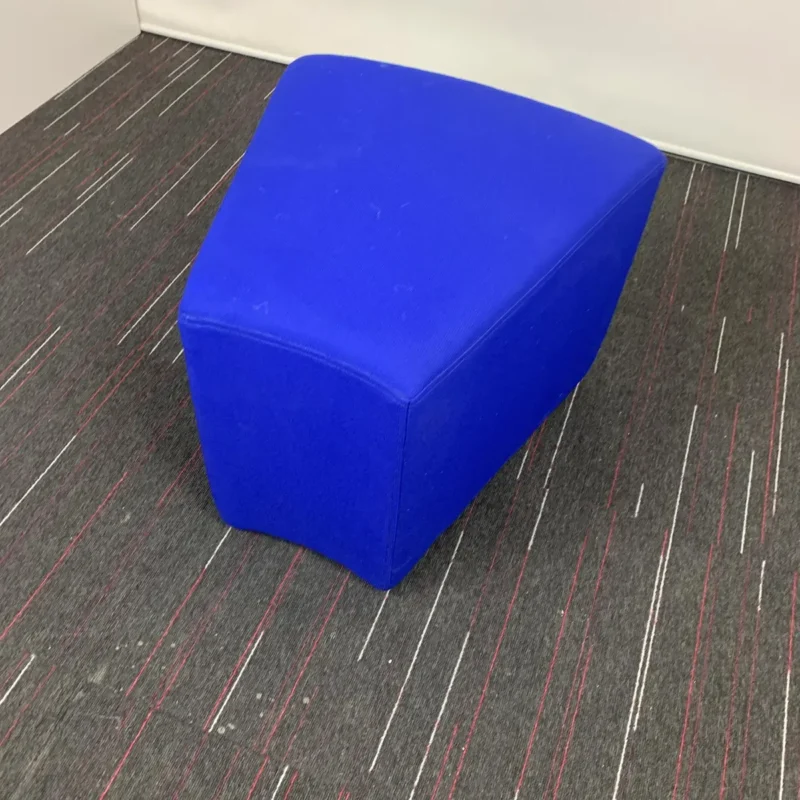 Modular Seating Blue Cheese Wedge Pouf